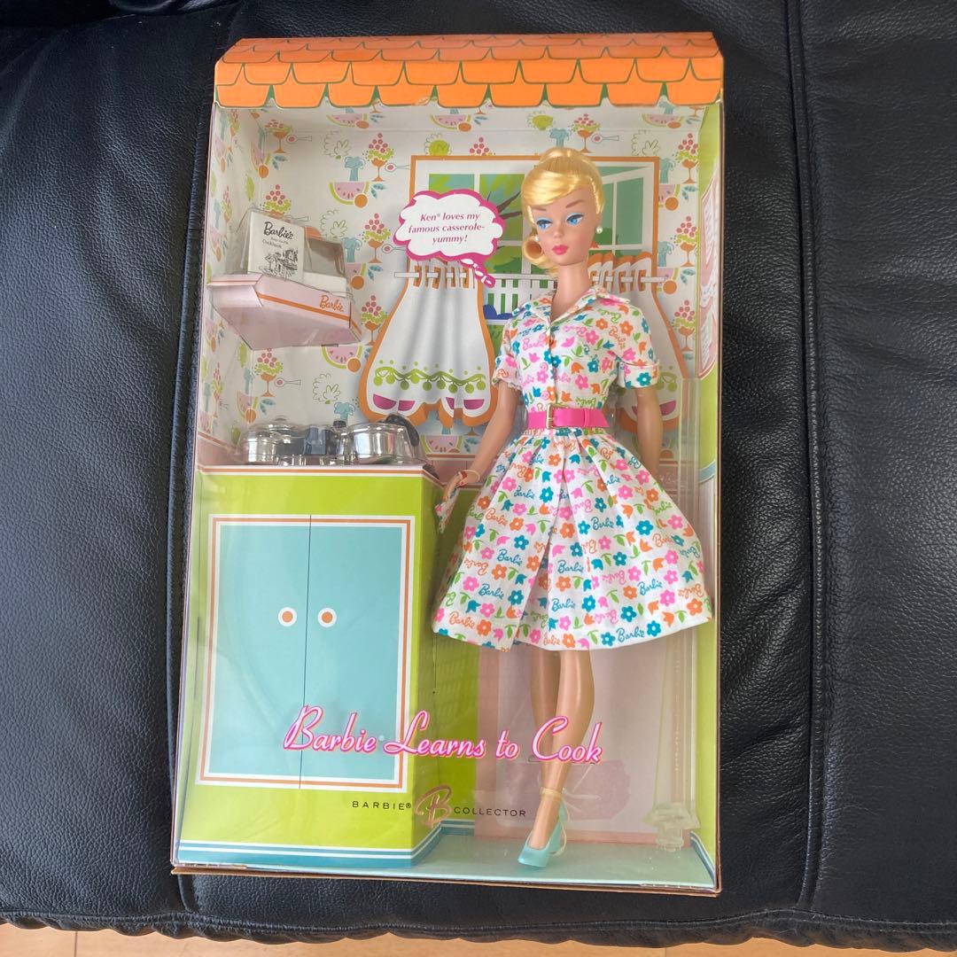 クリアファイル Barbie Doll LEARNS TO COOK