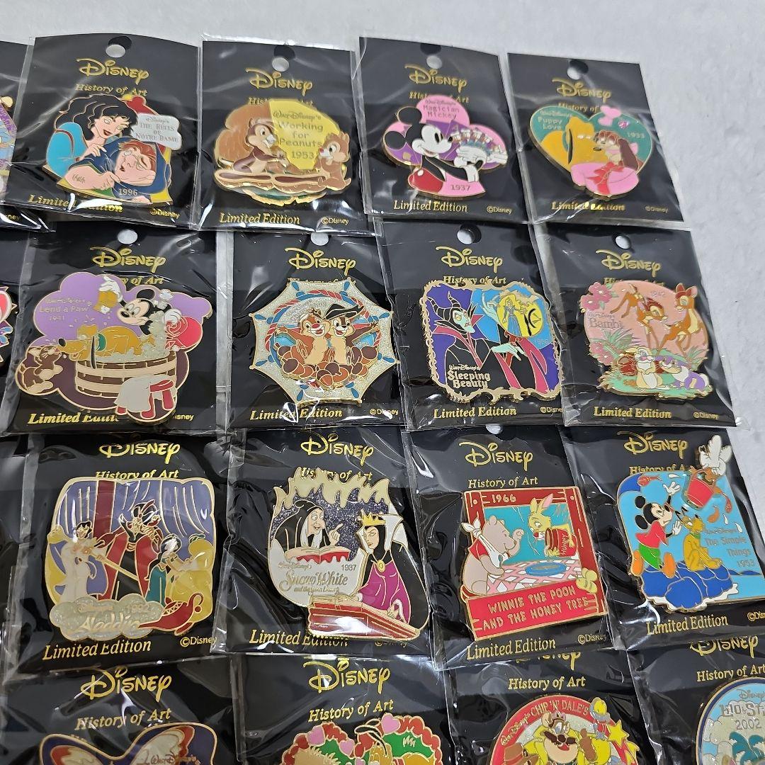 Disney History of Art キャラクター 限定ピンバッジ