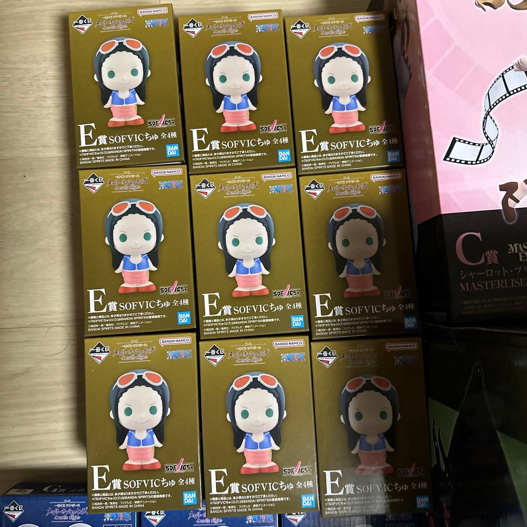 一番くじワンピース　新品未開封フィギュア＋下位賞大量セット