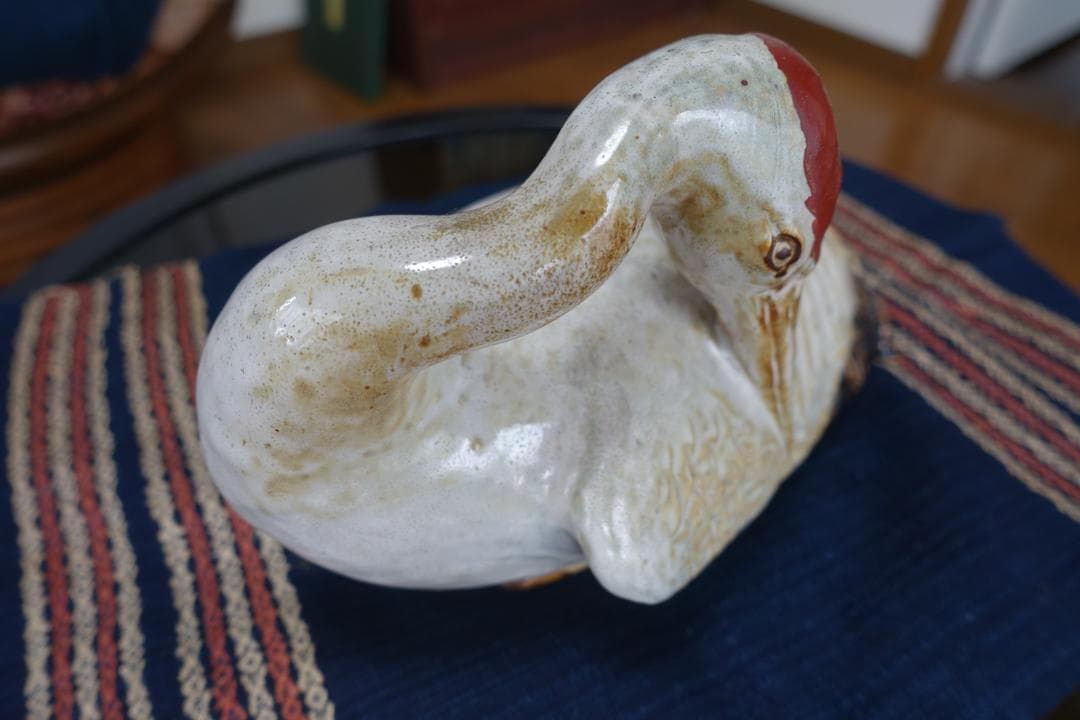 219 置物　鶴　　　SOUVENIR FOR FOREIGNERS