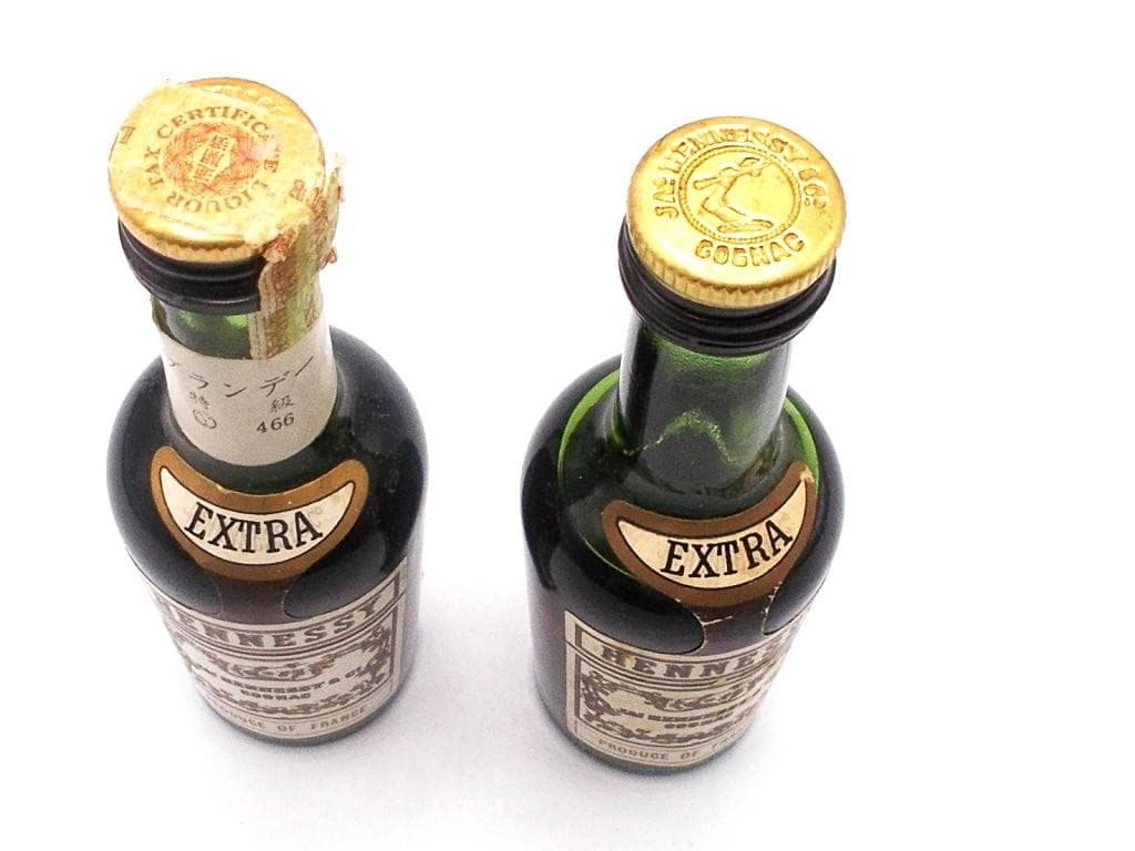 ヘネシー　ＥＸＴＲＡ　30ｍｌ　ミニボトル　2本セット　未開栓