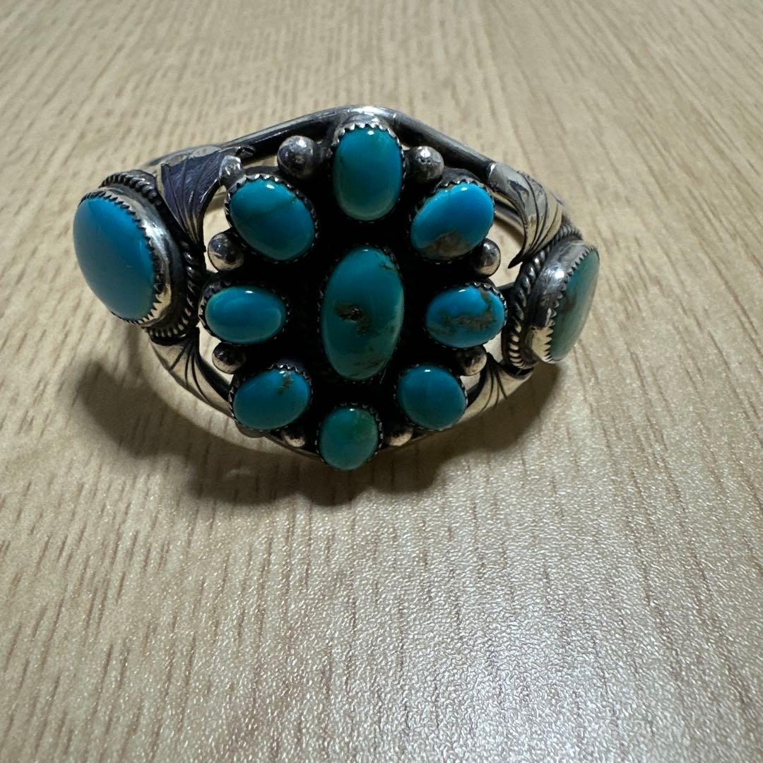 ターコイズシルバーバングル