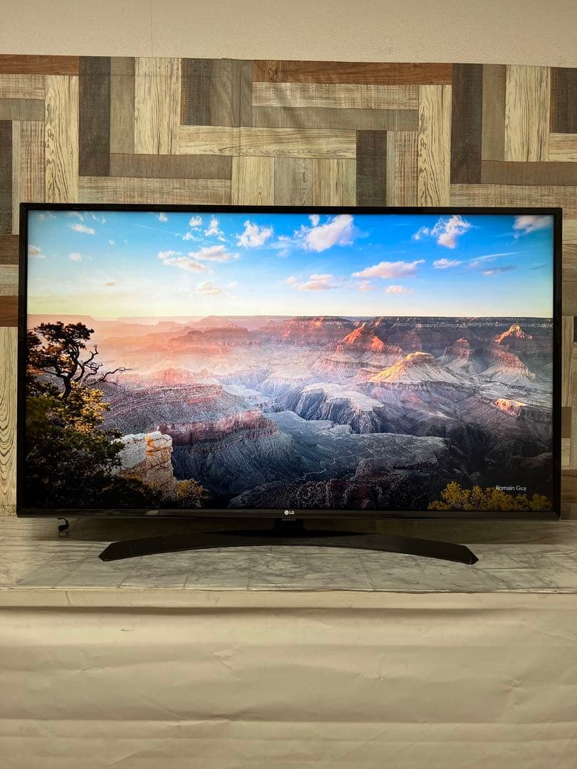 即日受渡❣️全国送料込LG 49型4K液晶テレビ　外付けHDD録画可能