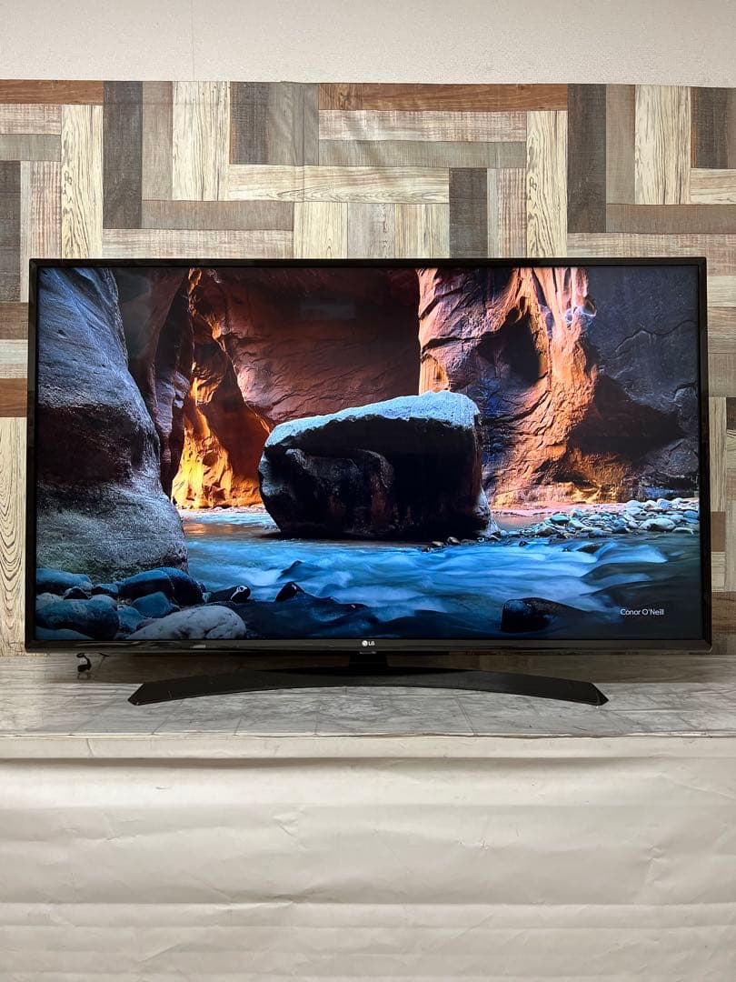 即日受渡❣️全国送料込LG 49型4K液晶テレビ　外付けHDD録画可能