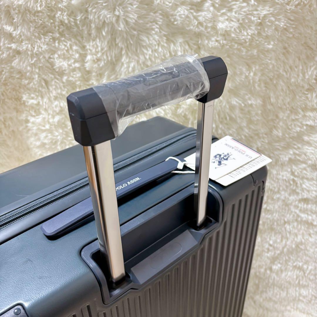 【ぼんす】美品 ユーエスポロ スーツケースキャリーバッグ ネイビー60L