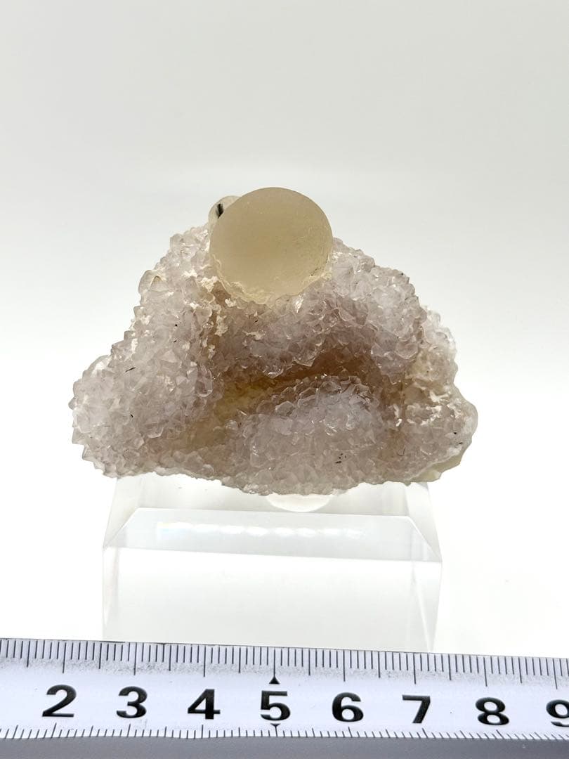 球状フローライト　インド産　蛍石　原石　鉱物標本