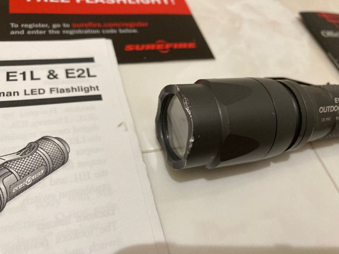 SureFire E1L OUTDOORSMAN LEDフラッシュライト