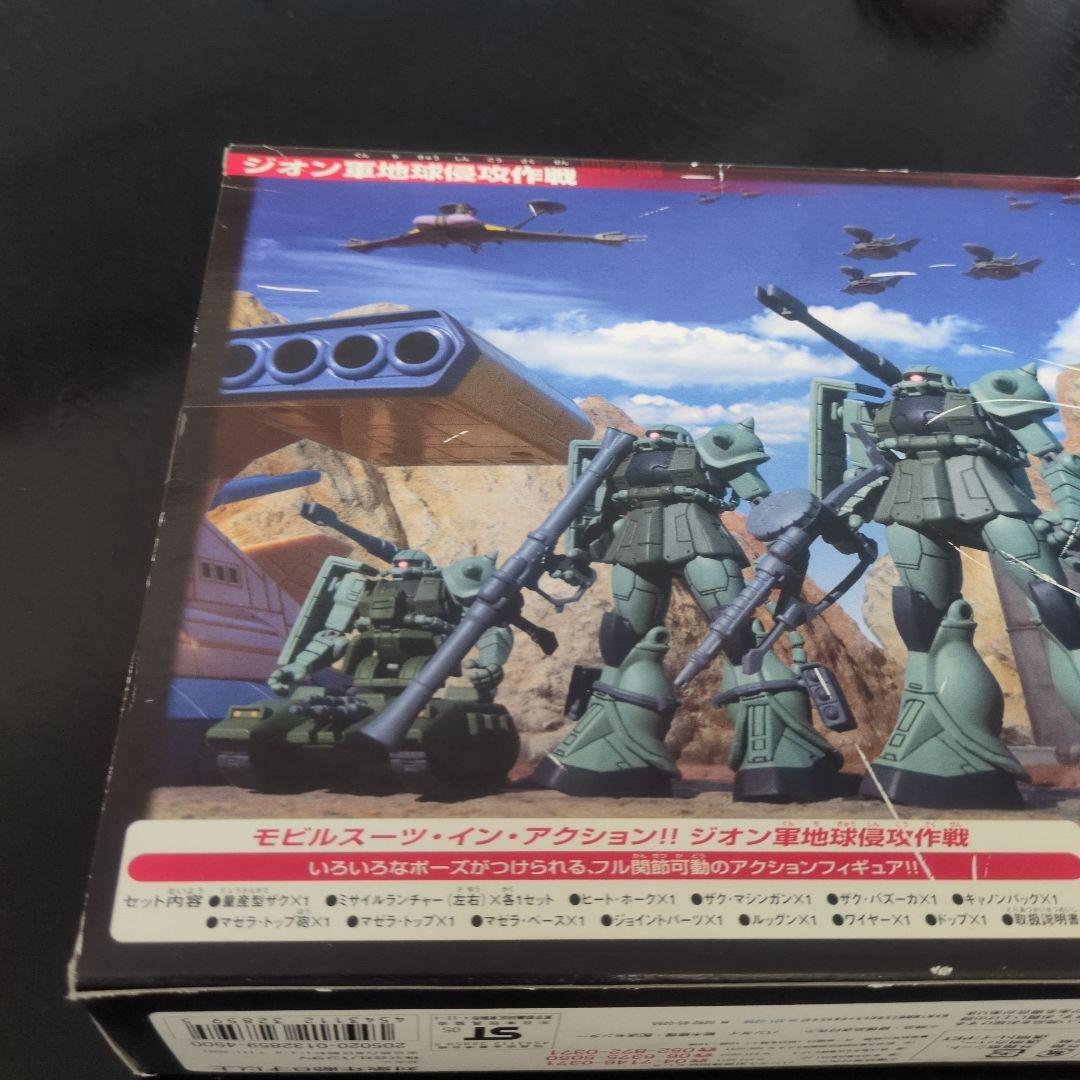 モビルスーツインアクション ジオン軍地球侵攻作戦　限定版 2005年製