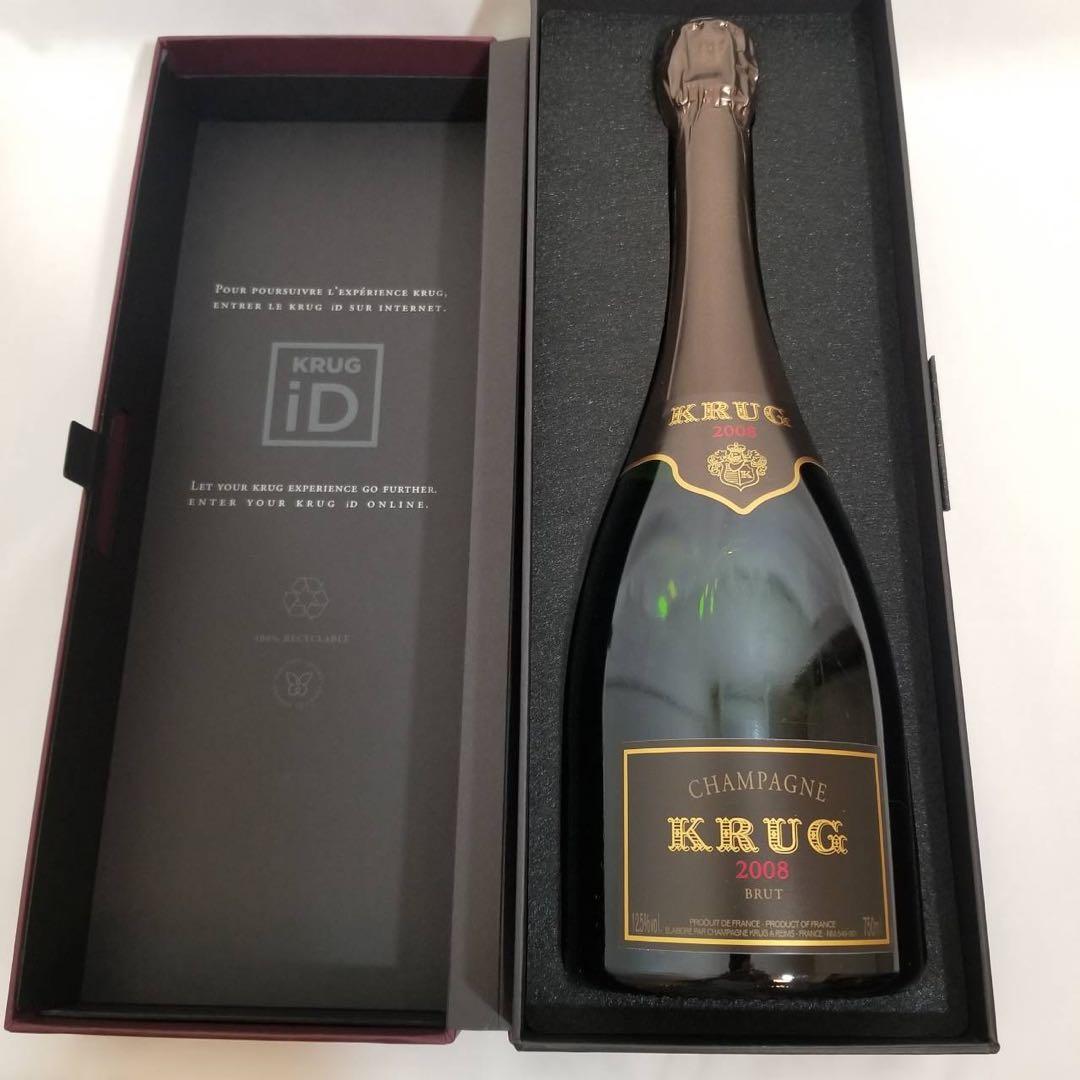 クリュッグ 2008 KRUG 2008 シャンパン 専用ボックス付 750ml