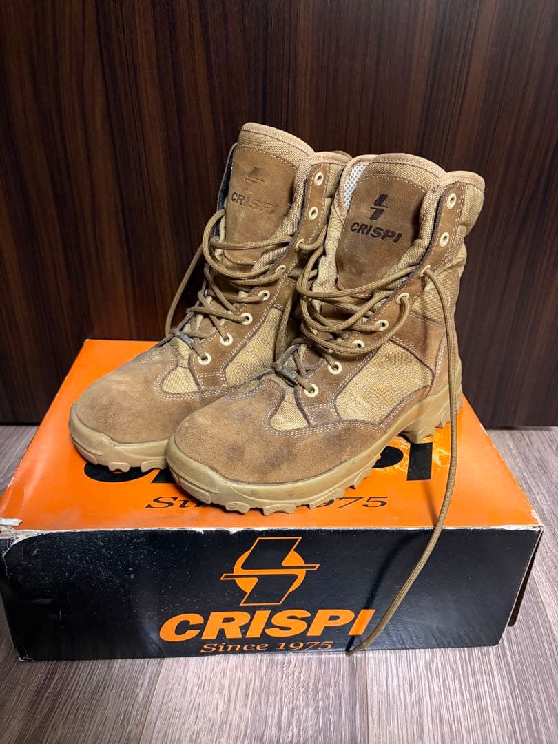 CRISPI SWAT GTX ベージュ ブーツ 25cm