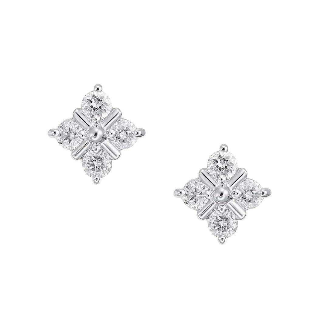 ジュエリーツツミ　ダイヤモンドピアス　プラチナ