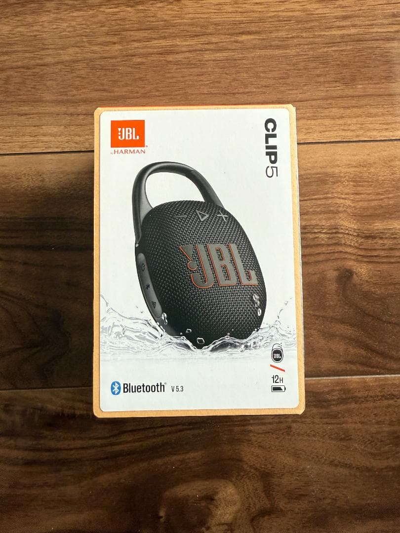 【新品、未使用】JBL公式で購入品　JBL CLIP5 ワイヤレススピーカー