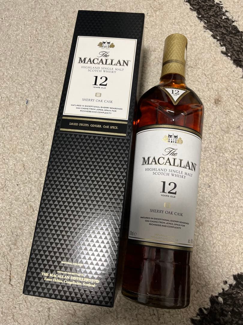 The Macallan 12 Years Old シェリーオーク樽