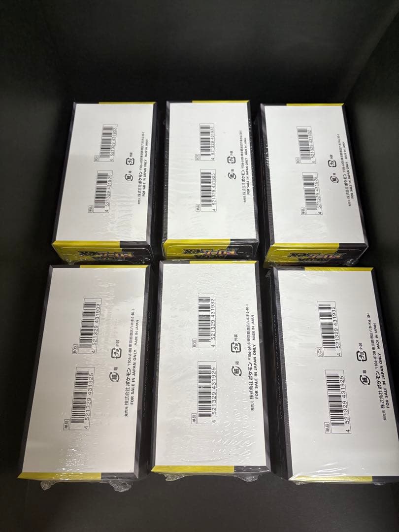 シュリンク付き ポケモンカード MEGAドリームex 6BOX