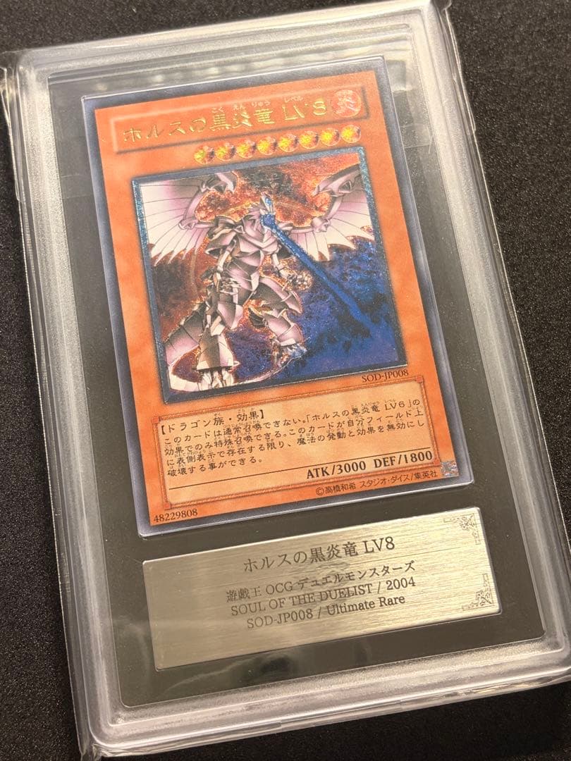 ARS9 遊戯王 ホルスの黒炎竜Lv8 レリーフ
