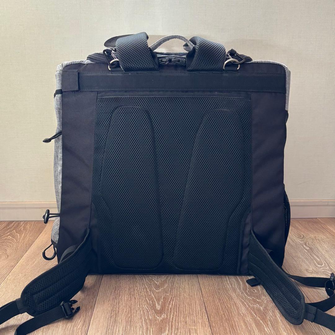 AirBuggy エアバギー 3Wayバックパックキャリー ワイドサイズ グレー