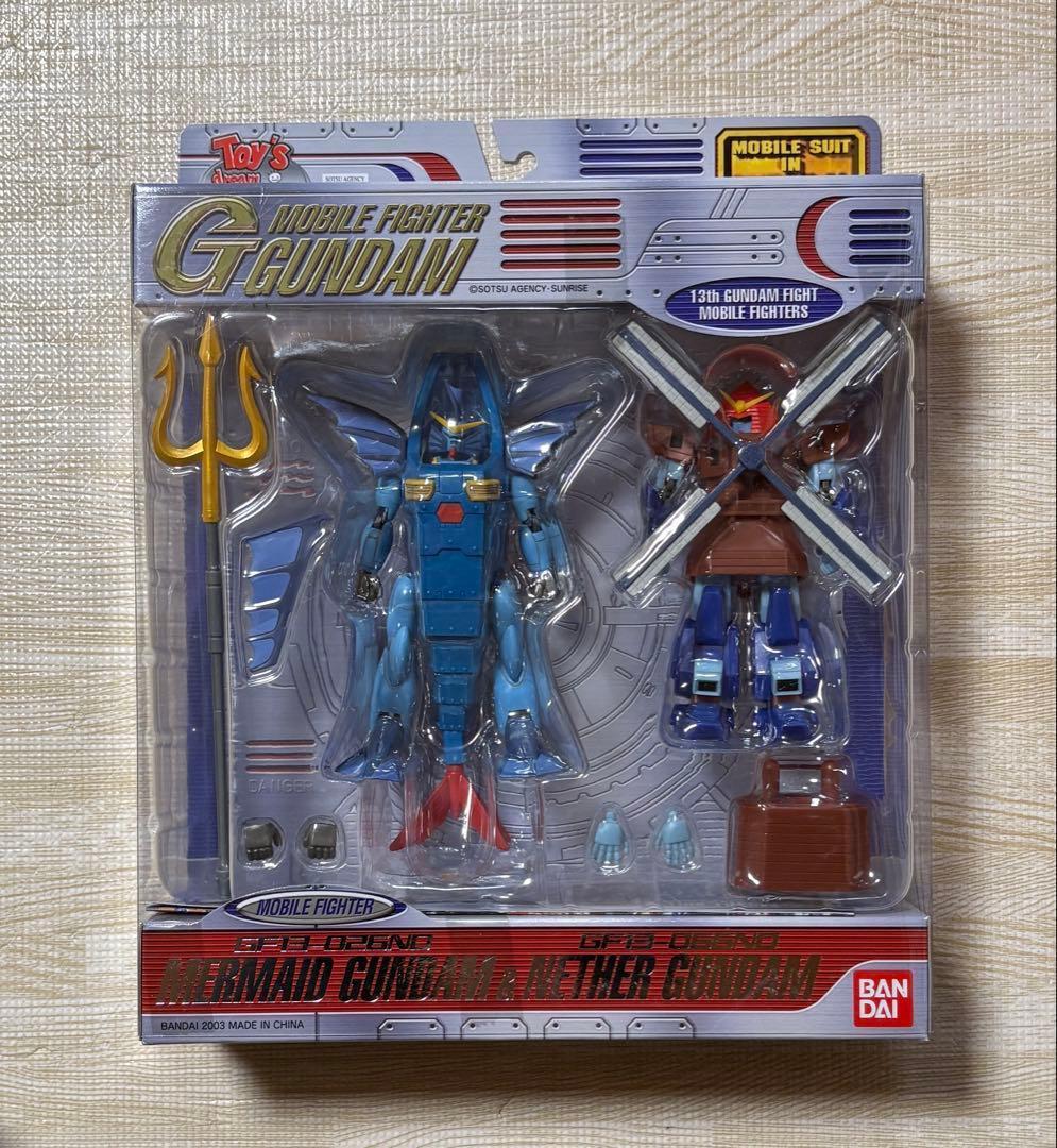 新品 MIA 機動武闘伝Gガンダム マーメイドガンダム＆ネーデルガンダム