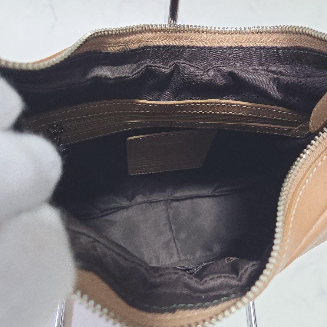 美品✨コーチ COACH ワンショルダー オールドコーチ ハーフムーン レザー