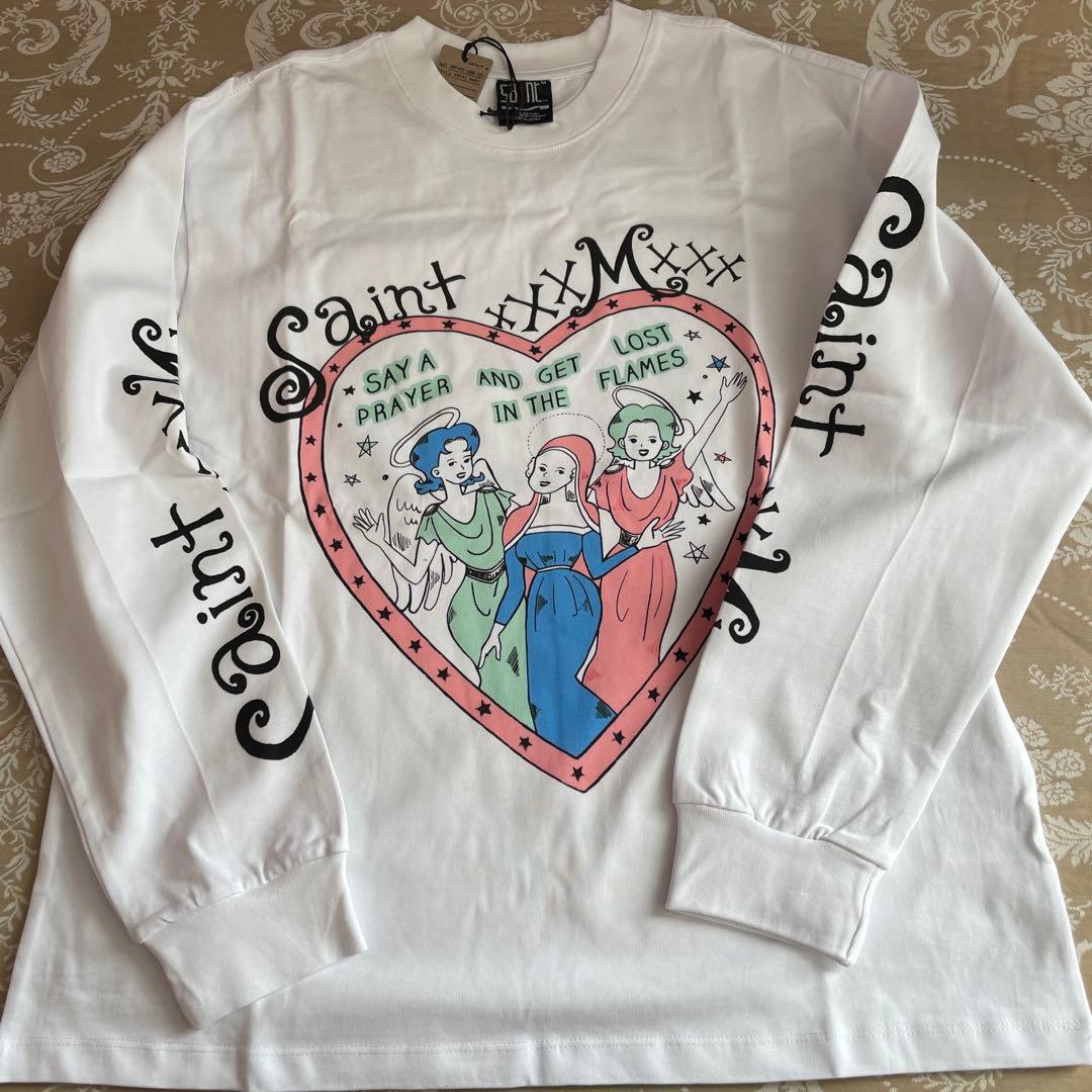 SAINT xxx M xxx セントマイケル ロングTシャツ