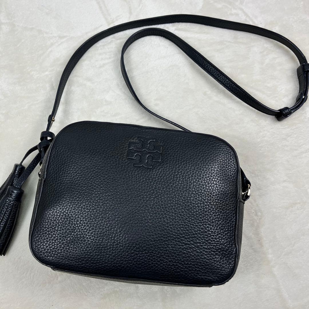 【極美品】 トリーバーチ ショルダーバッグ カメラバッグ 黒 マックグロー