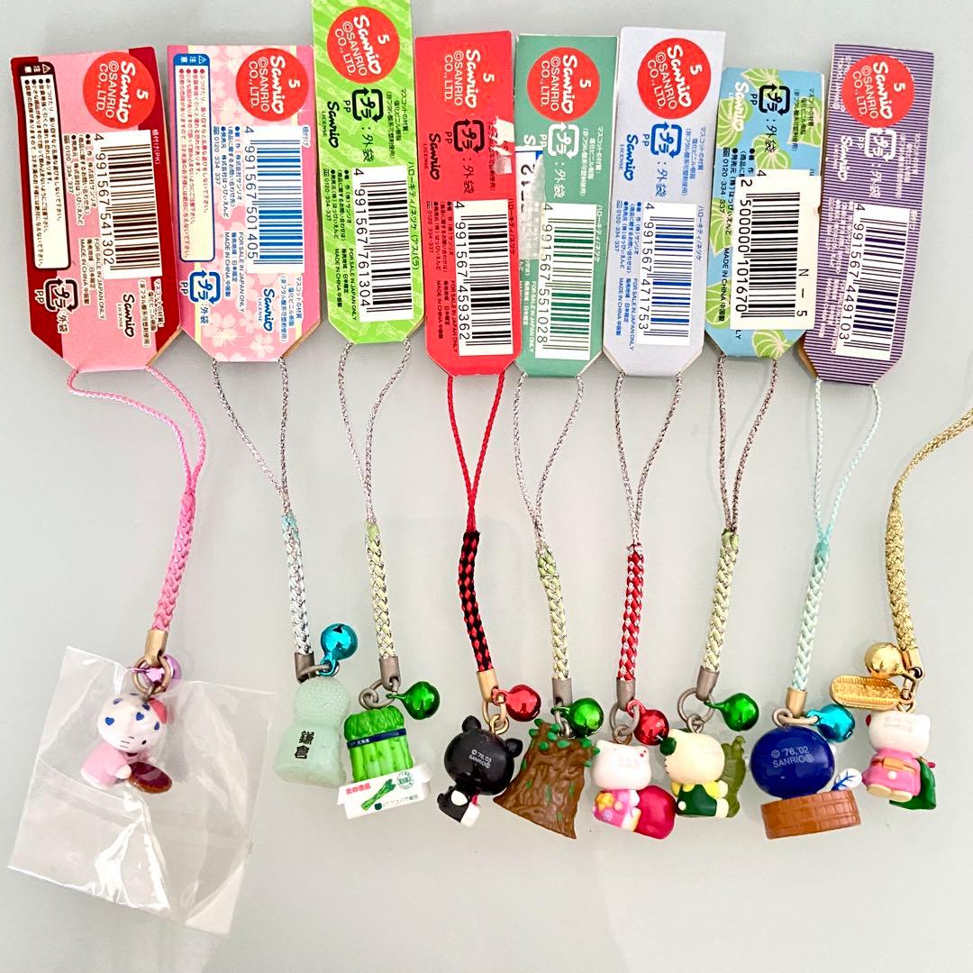 ご当地キティ根付ストラップ　まとめ売り