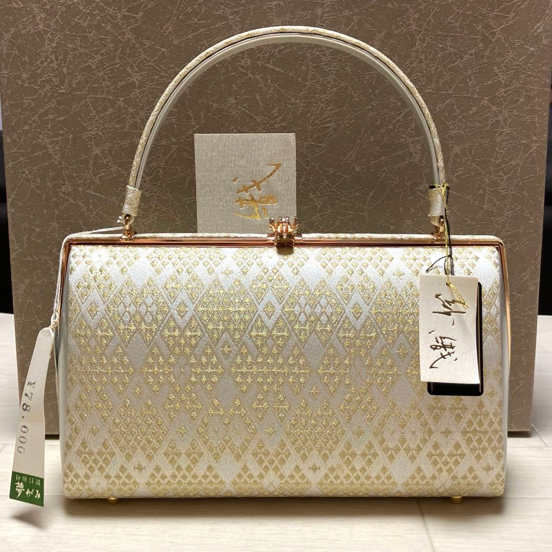 《未使用》沙織ブランド　草履バッグセット　フォーマル　バールトーン加工　Lサイズ