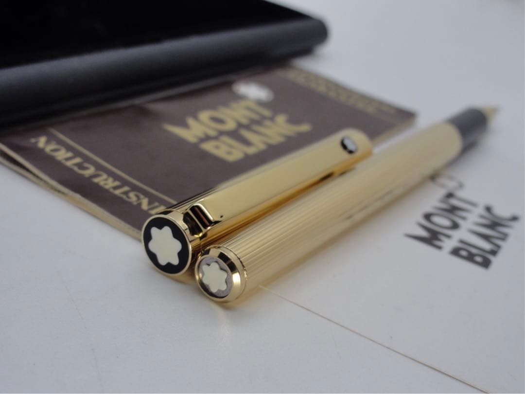 ⭐️モンブラン⭐️金運を呼ぶ総金張り⭐️稀少度の高いNo2147⭐️S-ラインモデル⭐️