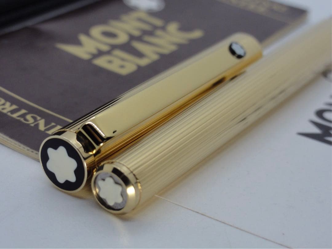 ⭐️モンブラン⭐️金運を呼ぶ総金張り⭐️稀少度の高いNo2147⭐️S-ラインモデル⭐️