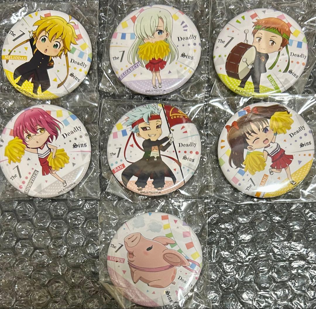 七つの大罪 FES 聖戦の幕間 缶バッジコレクション　コンプセット　レア