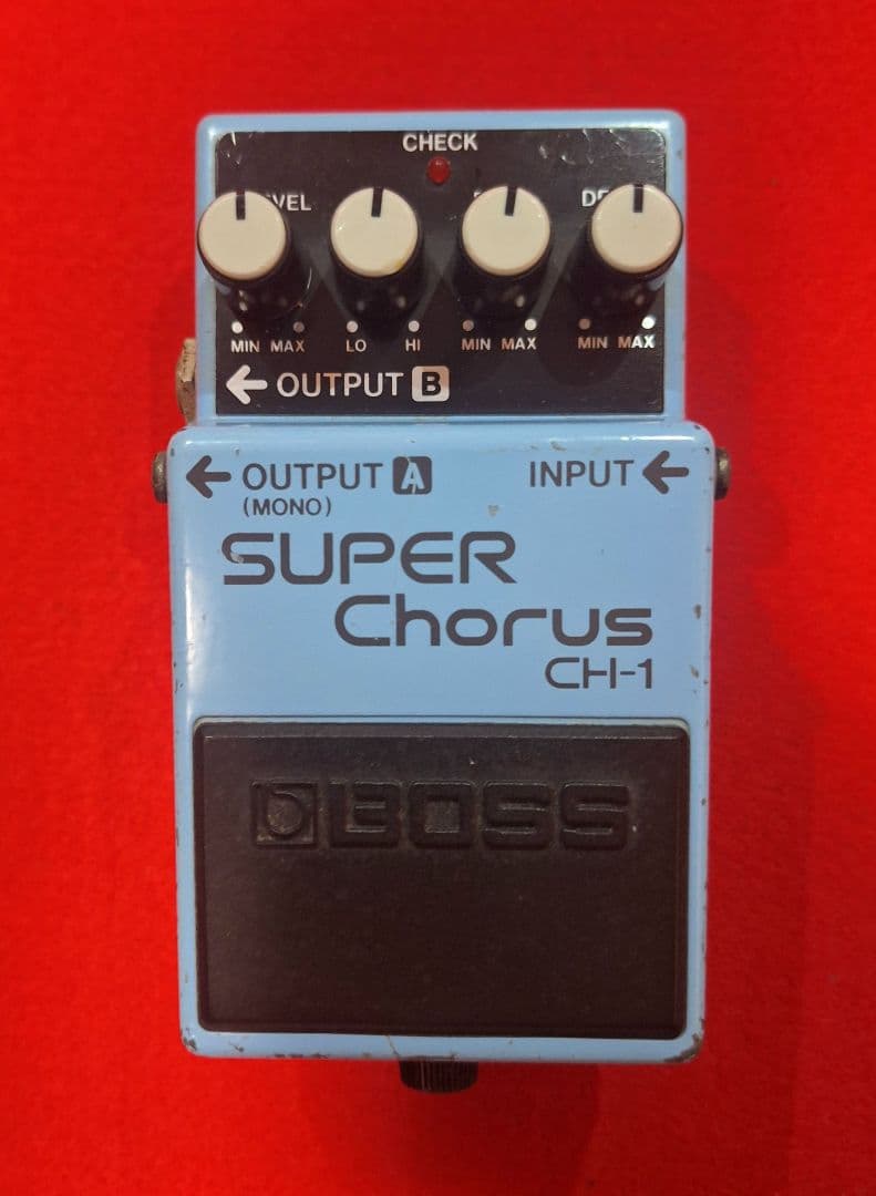 BOSS CH-1 SUPER Chorus 1990年製 青ラベル 台湾
