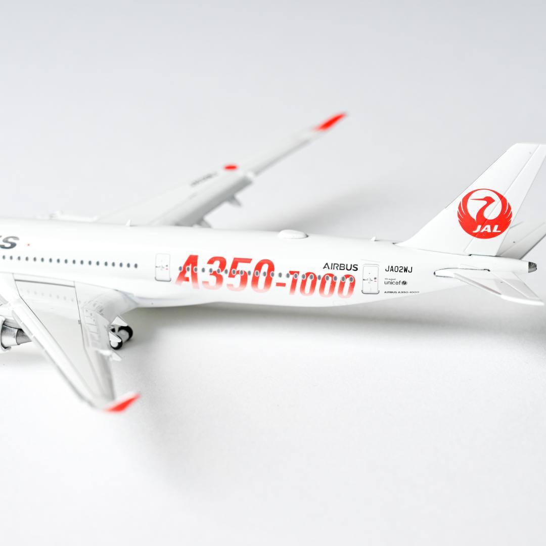 【訳あり】JAL A350-1000 JA02WJ フラップダウン 1/400