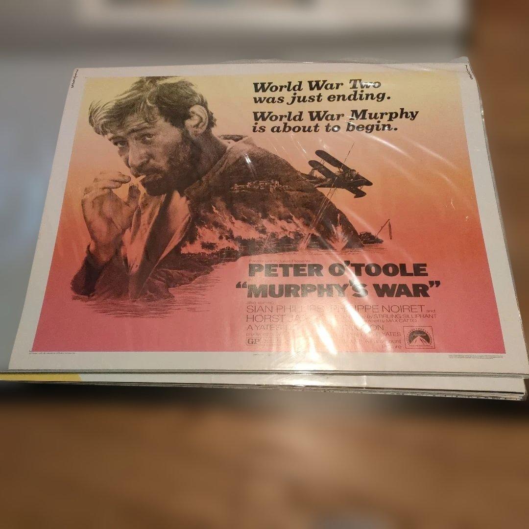 「マーフィの戦い」USオリジナル　ハーフサイズ　ポスター