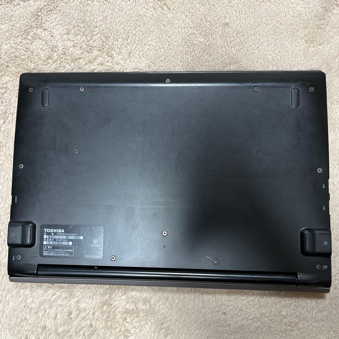 12.5型 ノートパソコン 東芝 R82/P 無線 SSD タッチ Win11