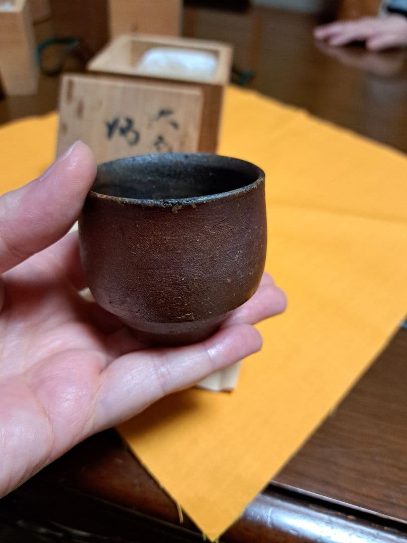 ぐい呑み６点セット　加藤芳右衛門　高取十一代静山　含む