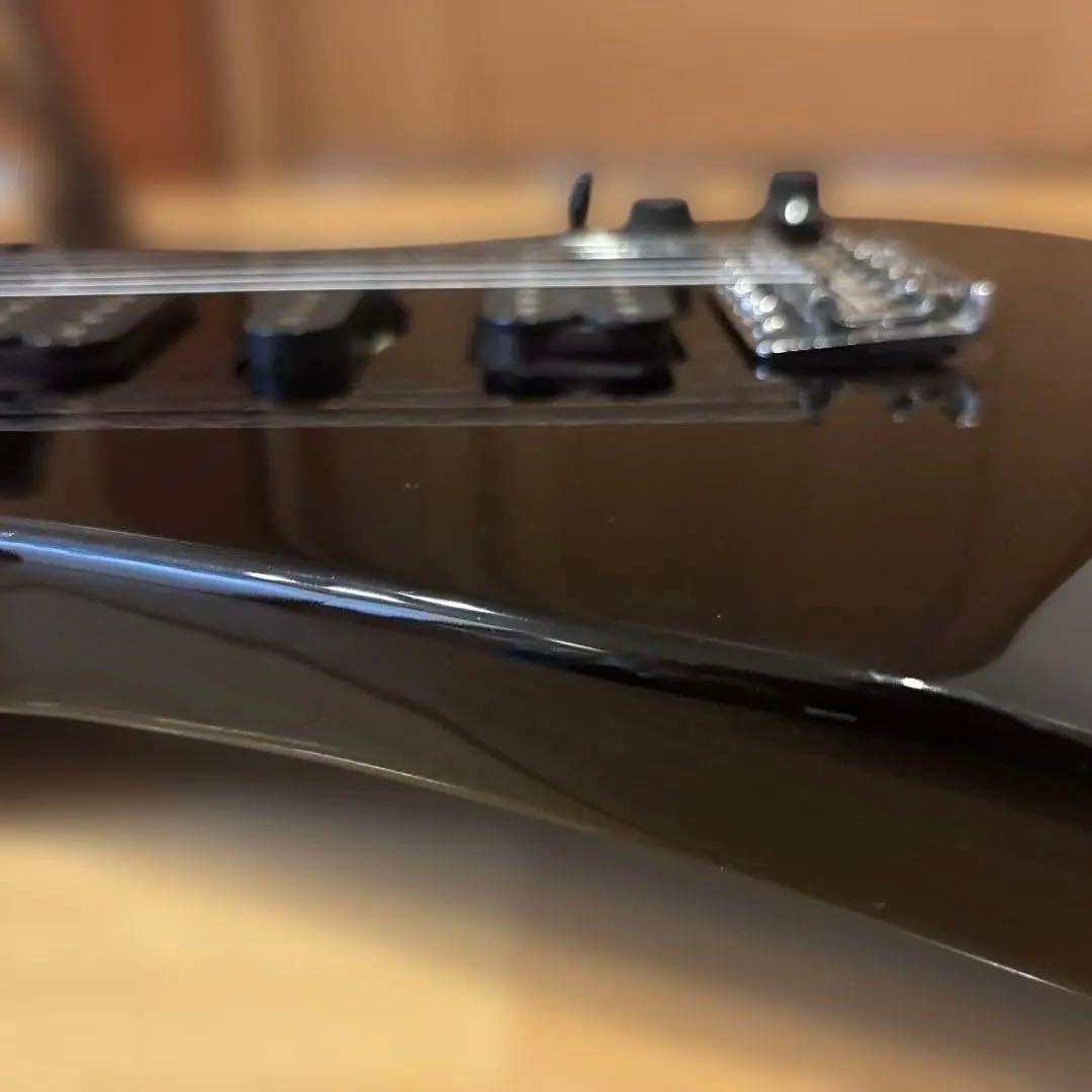 Yamaha RGX 121D ブラック色 トレモロアーム付 新品弦張替済