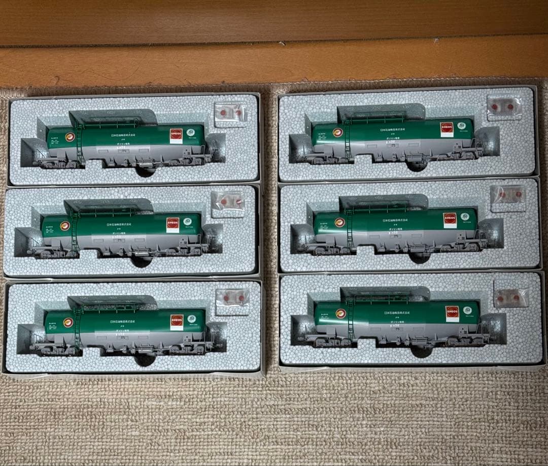 【新品】KATO 1-824 タキ1000 日本石油輸送色 HO 6個セット
