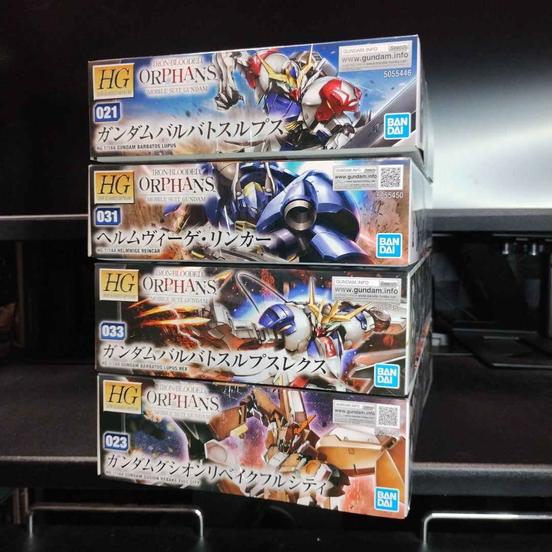 未開封新品 HG 鉄血のオルフェンズより 合計4個セット