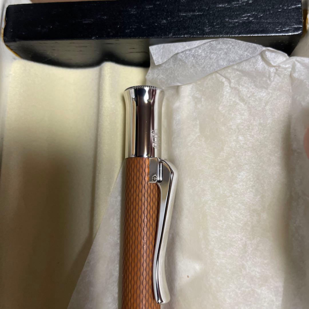 新品ファーバーカステル　ギロシェ　コニャック　シャープペンシル0.7㎜