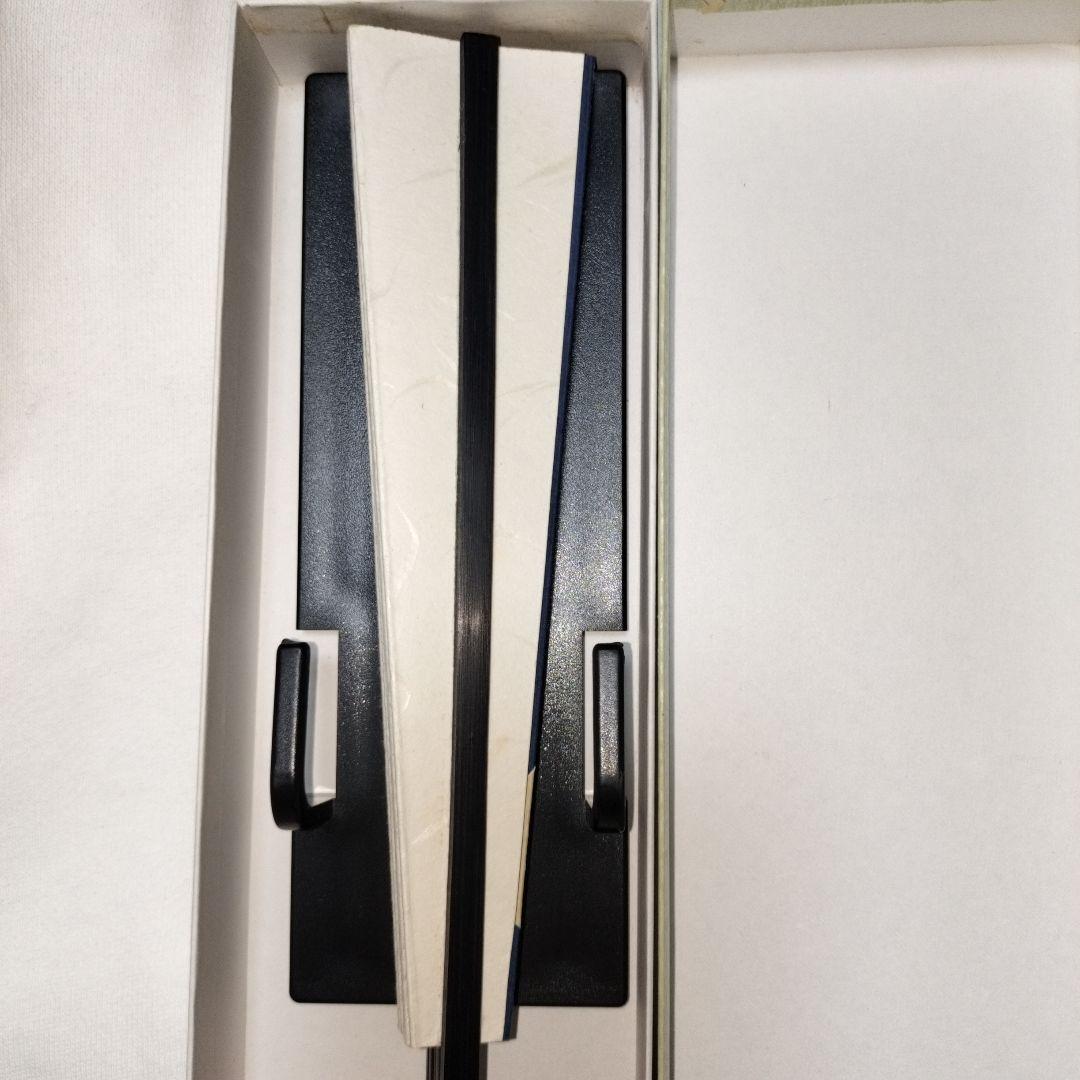 扇子 白黒デザイン ケース付き