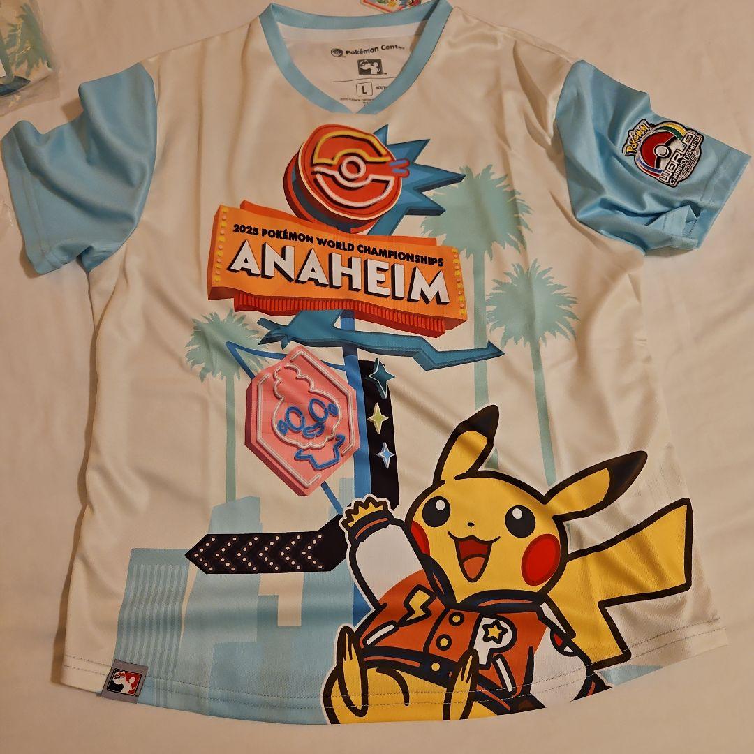 WCS 2025 ポケモン アナハイム youth L tシャツ