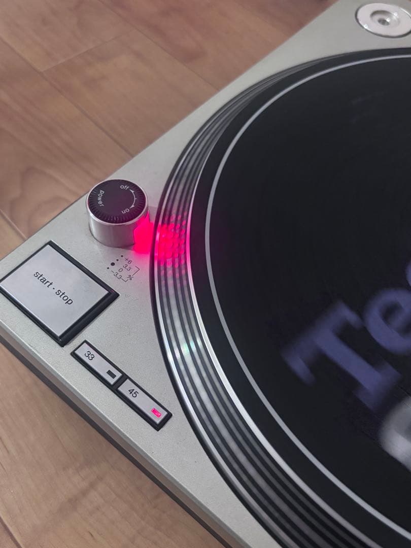 Technics テクニクス　SL-1200MK3D ターンテーブル シルバー