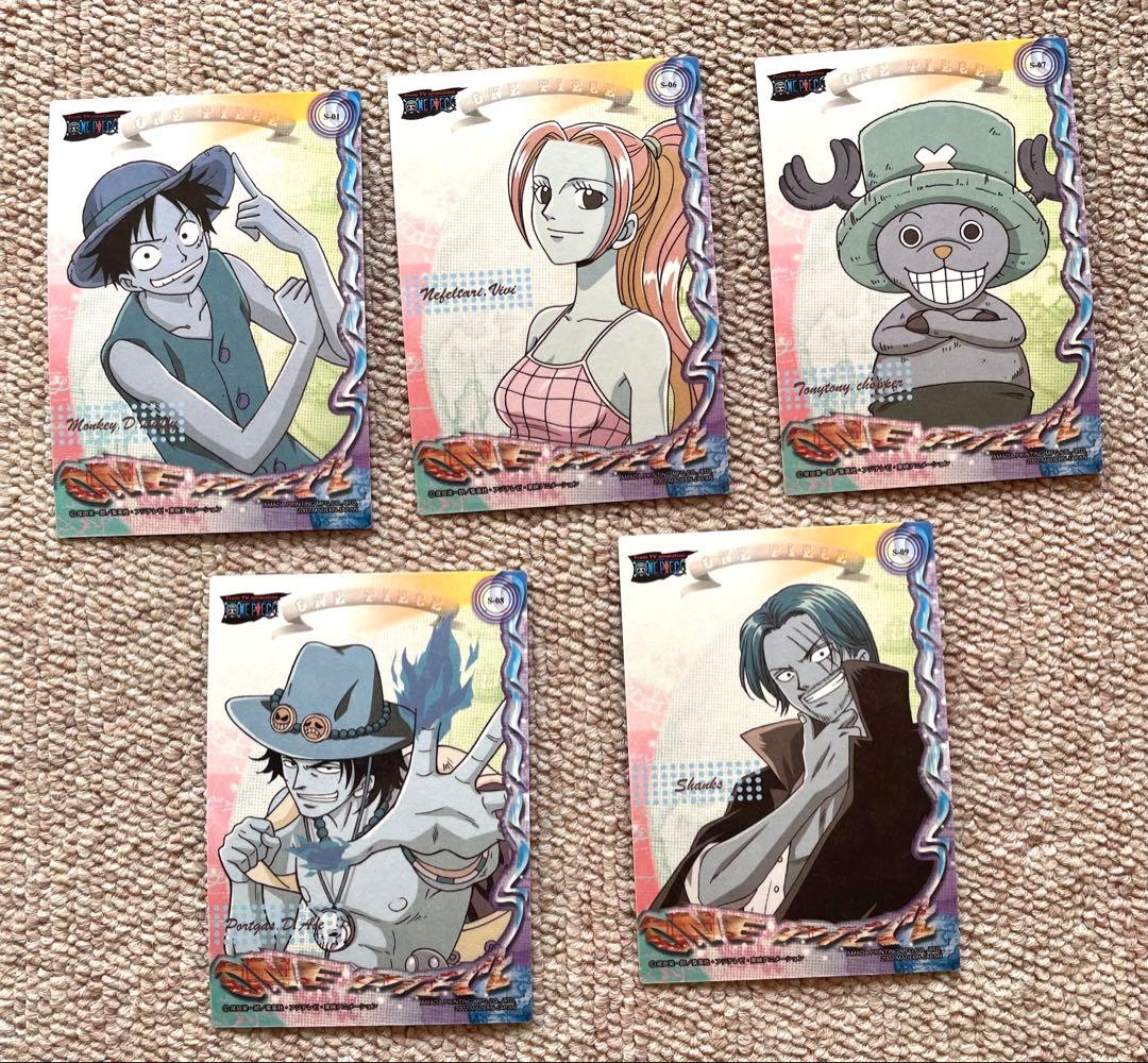 ワンピースコレクションカード5枚　2002年希少