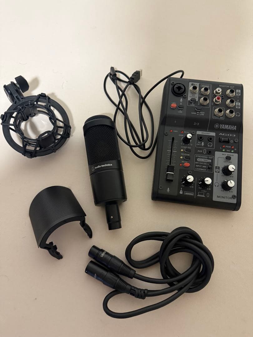 [特価タイムセール8/30まで]AG03 MK2+AT2035 セット