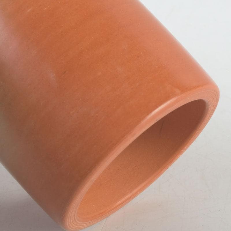 茶道具　雲華焼　風炉師　山崎宗元作　宝珠透かし蓋置　共布共箱　V　9667