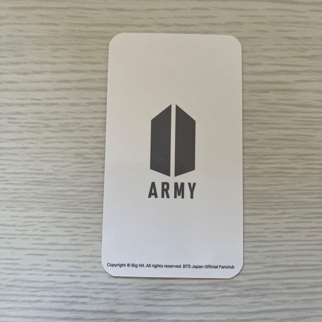 BTS Wisgs 会場継続 特典 トレカ SUGA