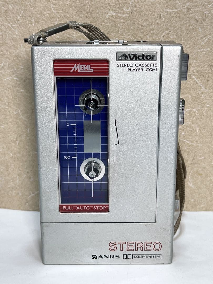 Victorビクター CQ-1 ステレオカセットプレーヤージャンク