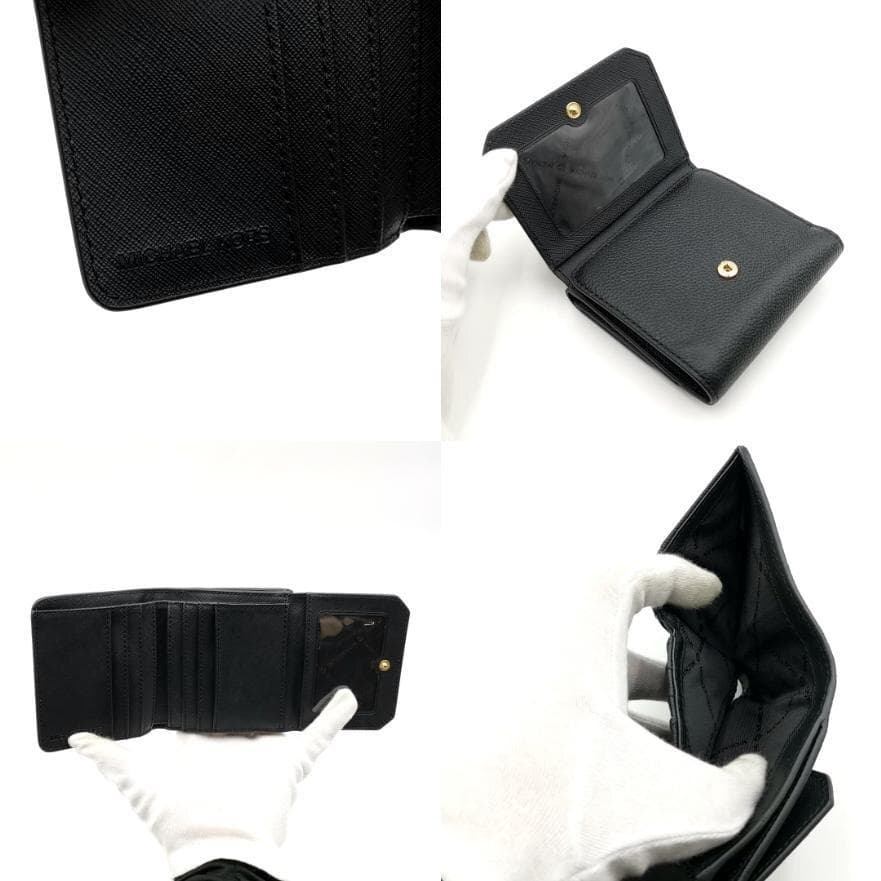 超美品 マイケルコース 財布 三つ折り レザー 10-25090716