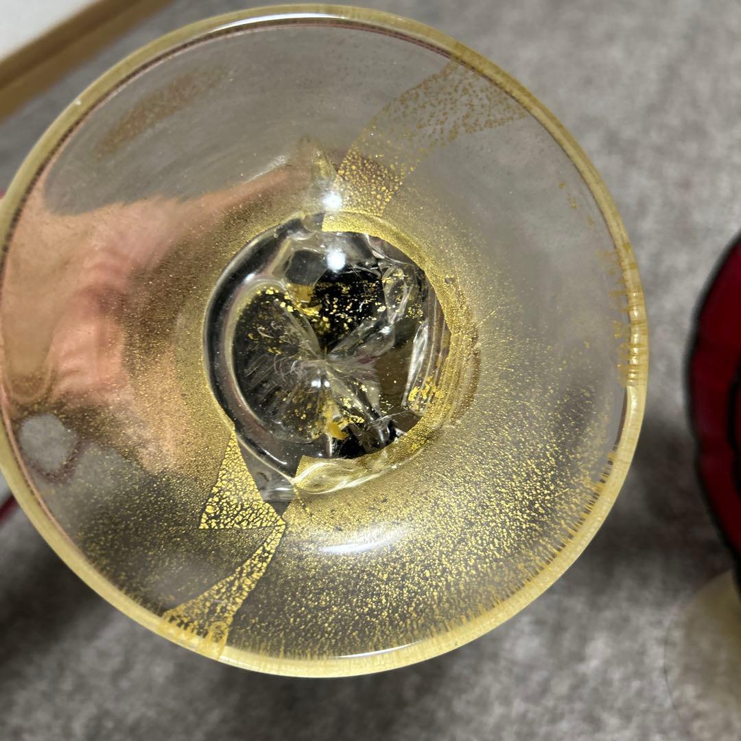 ベネチアンガラス ペアドール ムラーノガラス ダンス イタリア