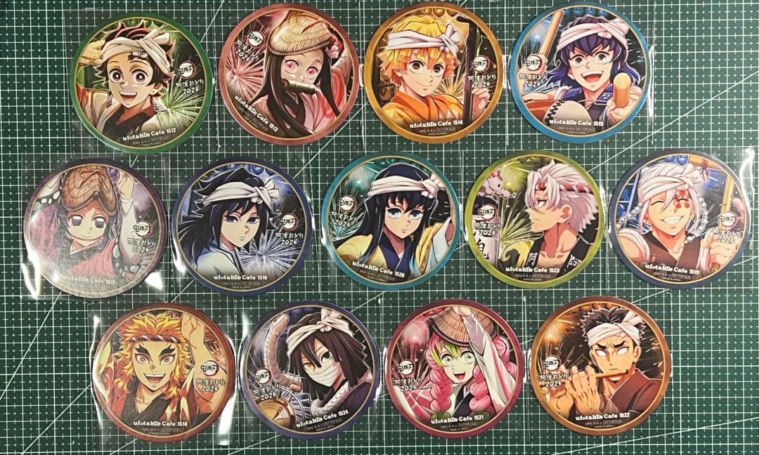 鬼滅の刃 阿波踊り 阿波おどり コースター全種セット合計13枚