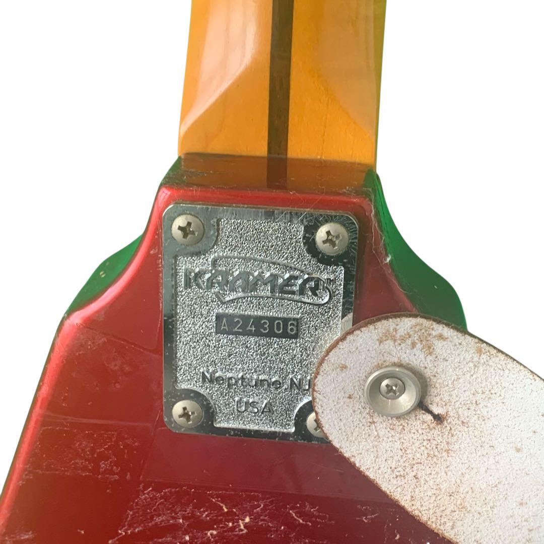 M13811-2 KRAMER JK 6000 エレキギター V レッド